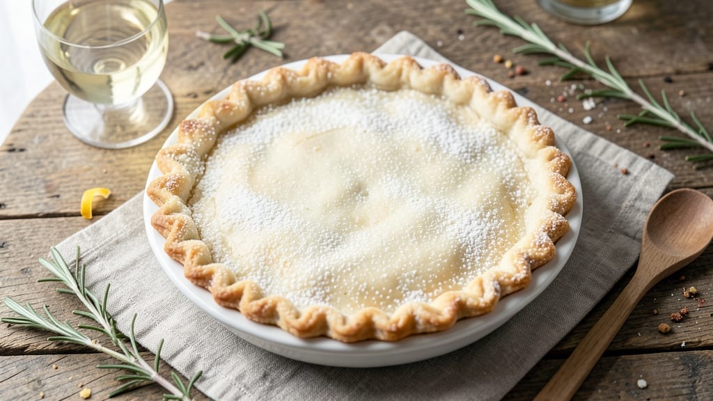9 1/2-Inch Pie Crust Recipe: Golden Edges Without the Shrinking