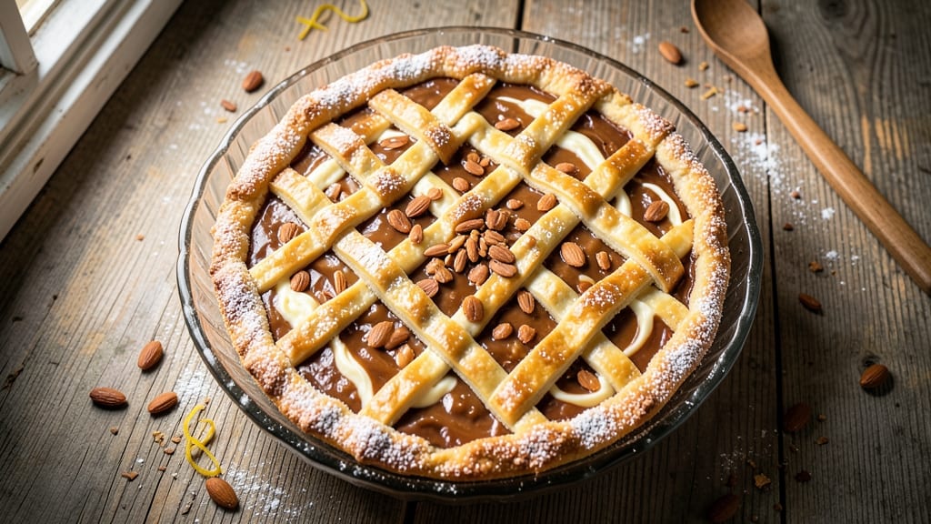 Almond Chess Pie Recipe: Nutty Vanilla Swirls With Buttery Crust