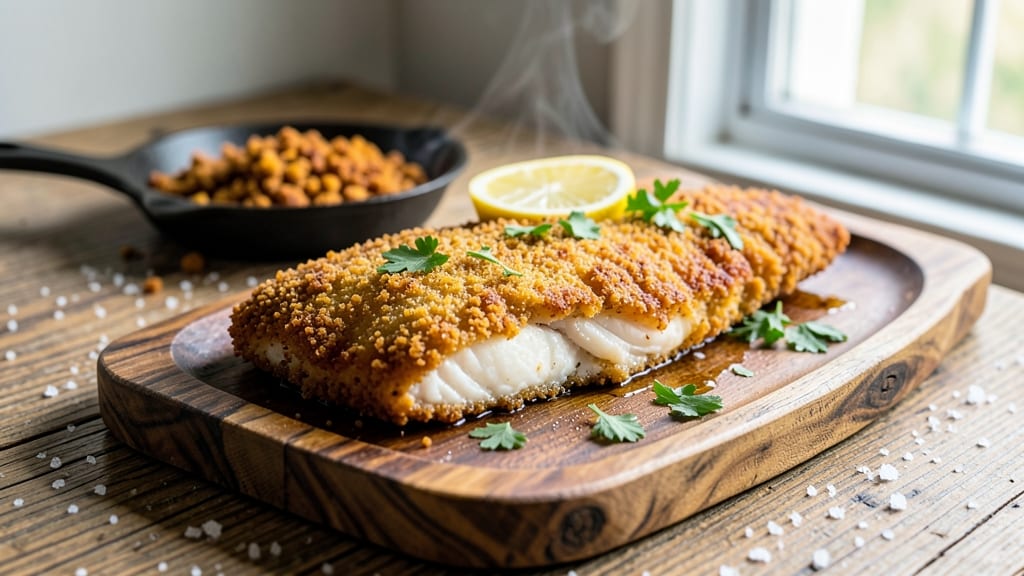 Southern Fried Crappie Recipe: Crispy Cornmeal Crust With Lemon-Tangy Dipping Sauce