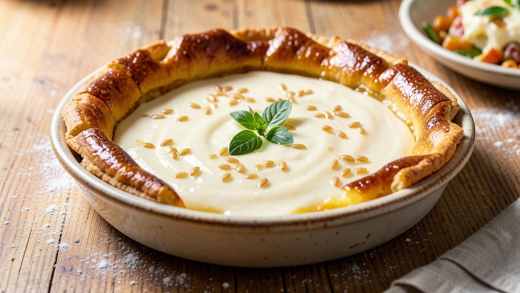 Rice Custard Pie Recipe: Silky Vanilla Cream With Crunchy Top