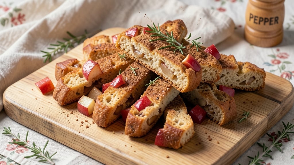 Apple Pie Biscotti Recipe: Crunchy Vanilla Clusters and Spiced Apple Crunch