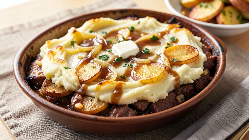 Air Fryer Cottage Pie Recipe: Crispy Top, Juicy Meat, Foil-Sealed Magic