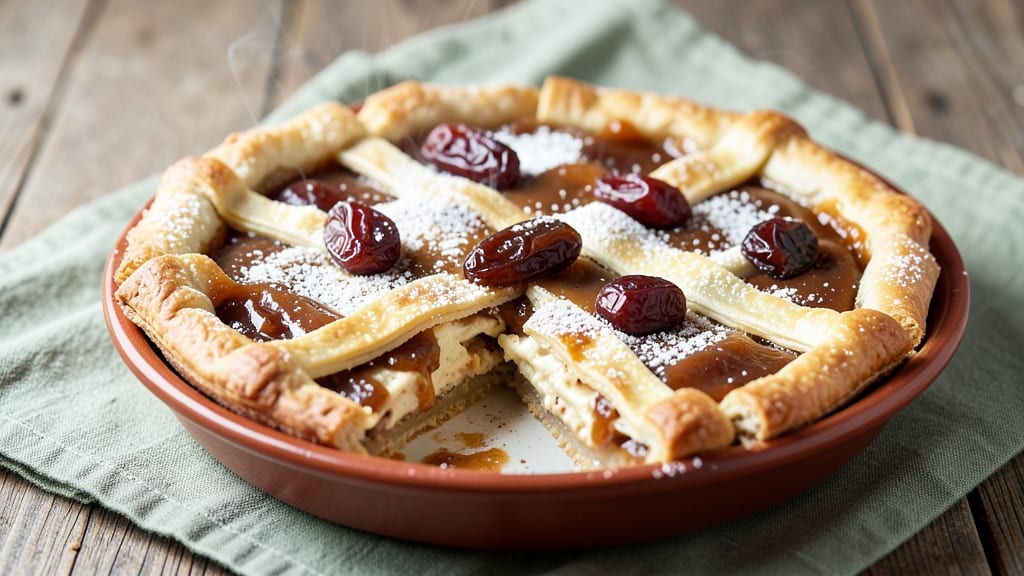 Prue Leith's Red Dragon Pie Recipe: Velvety Date Paste and Spiced Walnut Crunch