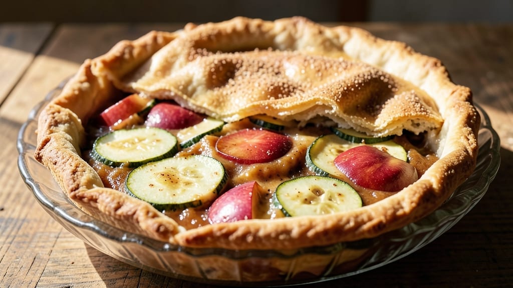 Zucchini Pie Recipe That Tastes Like Apple Pie: Caramelized Spice Swirls With No Canning Required