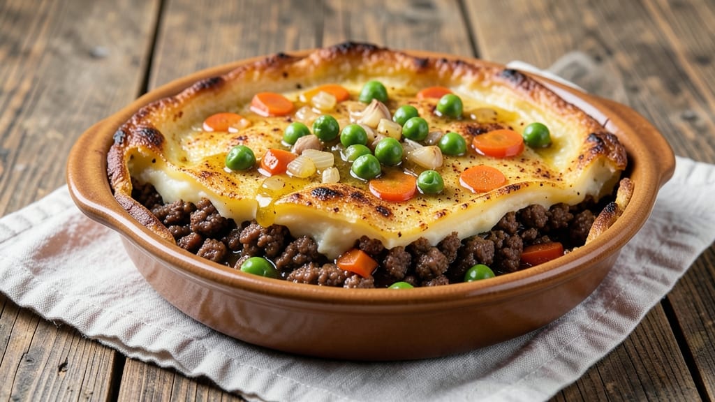 Always Hungry Shepherd's Pie Recipe: Mashed Potato Crust Locks in Savory Meat Heat