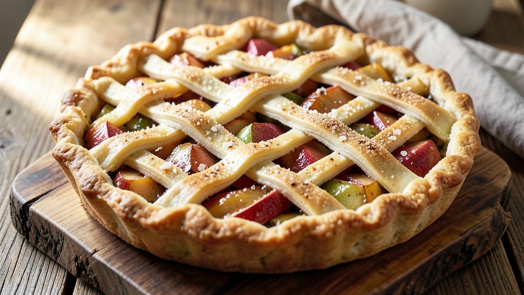 Apple Hill Pie Recipe: Caramelized Spice and Crunchy Oat Topping Magic