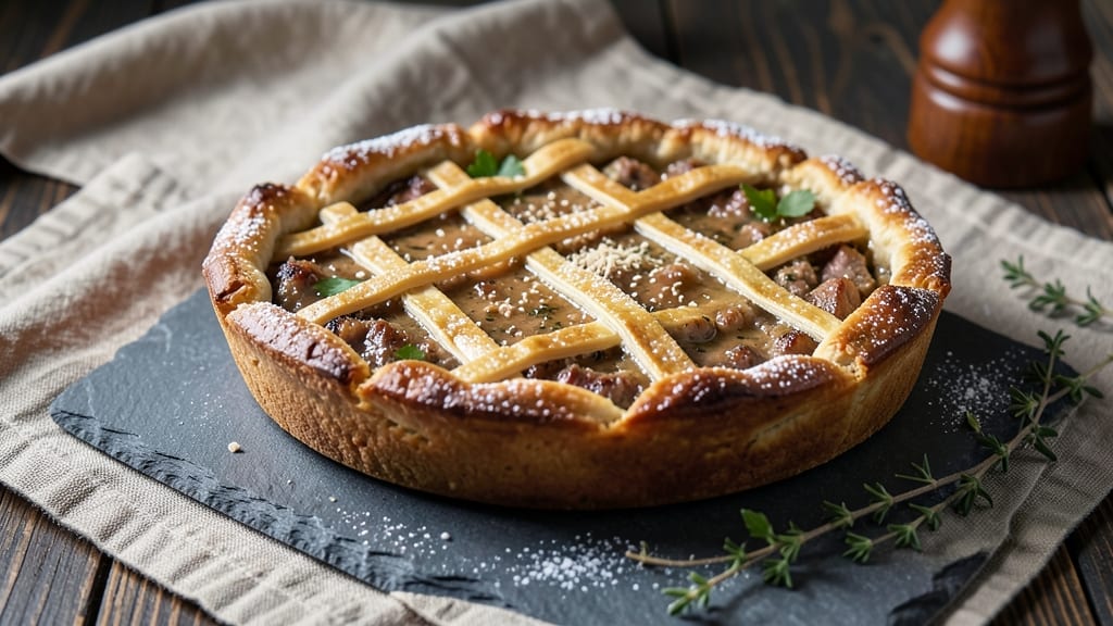 Pork Mince Pies Recipe: Handheld Savory Pies With Crimped Edges