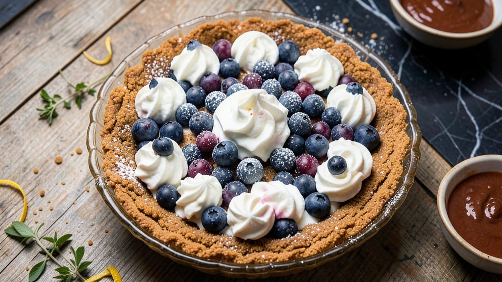Fresh Blueberry Pie Recipe No Bake: Bursting Berries and Creamy Layers in Minutes