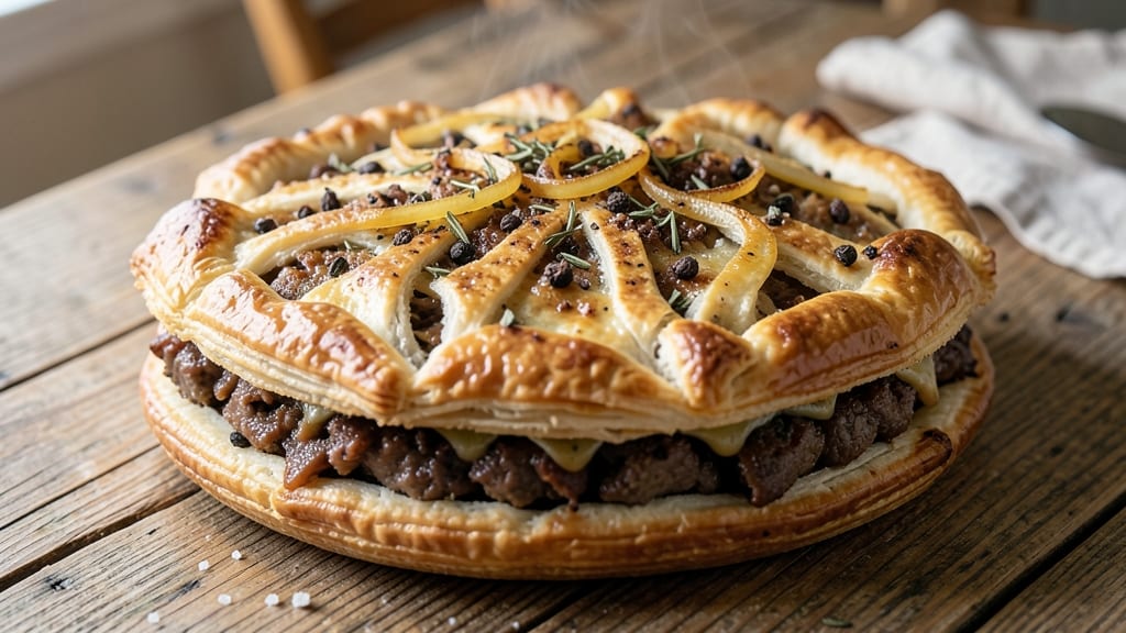 American Indian Meat Pie Recipe: Savory Gravy and Spiced Meat Crust Fusion
