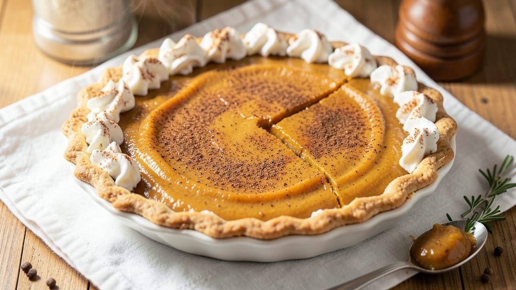 8 Pumpkin Pie Recipe: Creamy Spice Swirls With Crunchy Pecan Topping