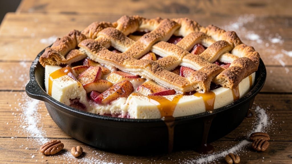 Apple Pie Cheesecake Recipe Carnival Eats: Two-Layered Sweetness in One Bite