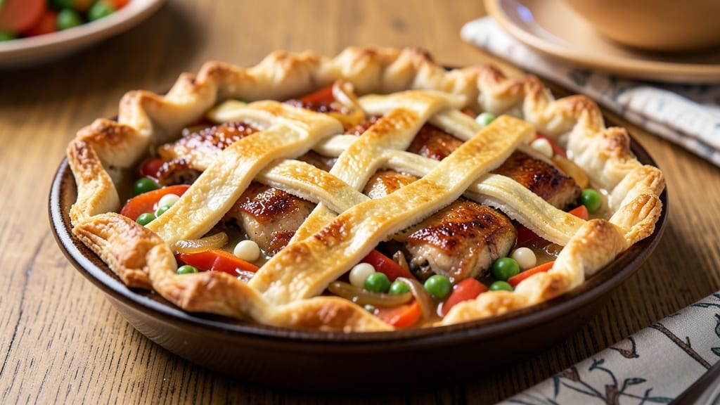 Southern Style Chicken Pot Pie Recipe: Buttery Crust Meets Savory Gravy Harmony