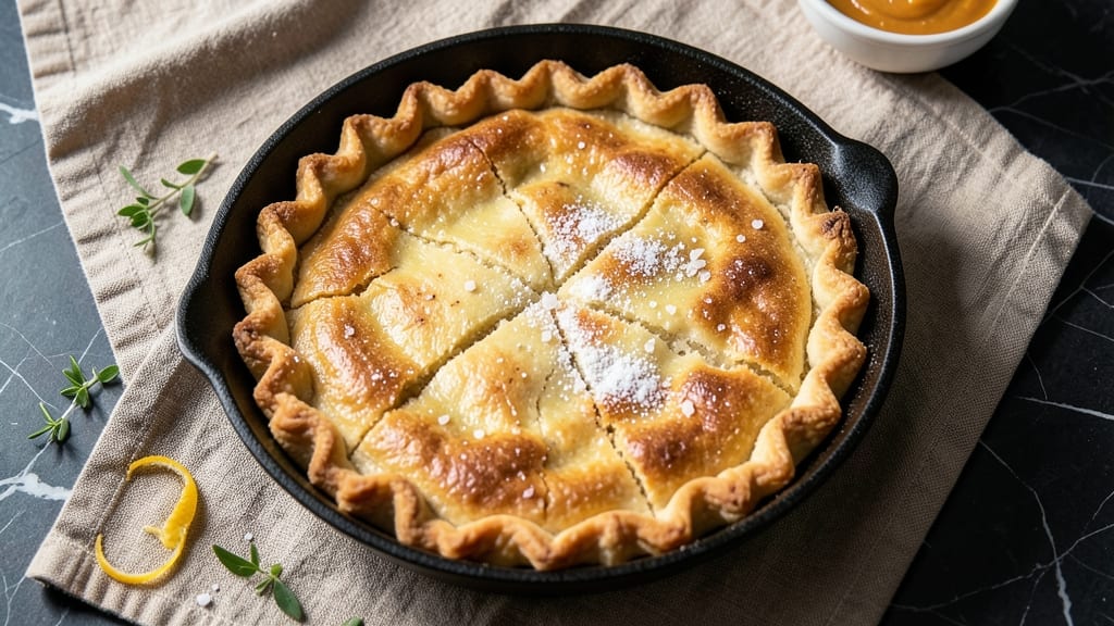 10-Inch Deep-Dish Pie Crust Recipe: Buttery Layers That Stay Golden Through Baking