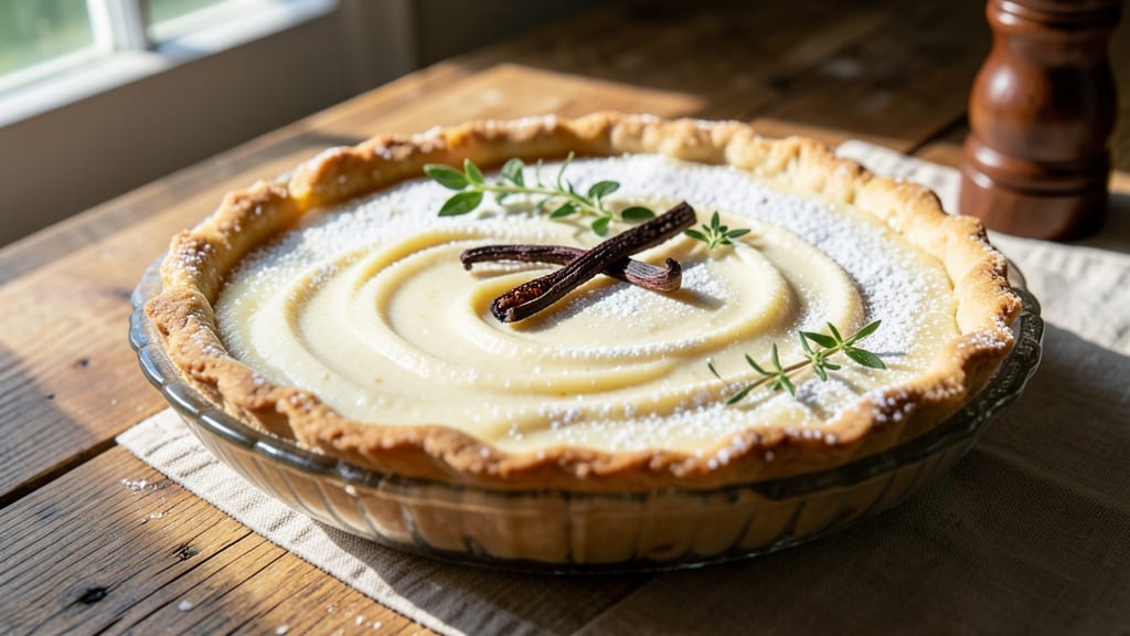 Amish Vanilla Pie Recipe: Homestyle Crunch and Foil-Sealed Sweetness
