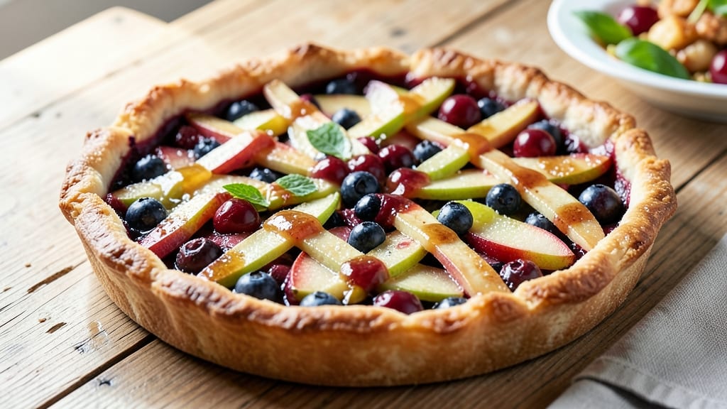 Apple Blueberry Cherry Pie Recipe: Triple-Fruit Medley With Buttery Lattice Crust