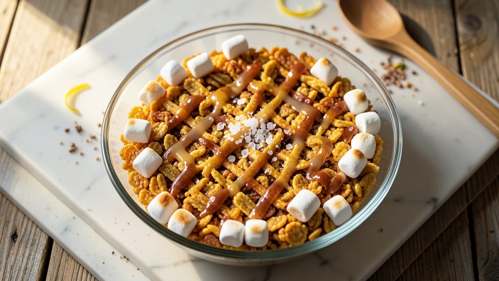 Rice Krispie Crust Recipe: Marshmallow-Butter Swirl Magic in 10 Minutes