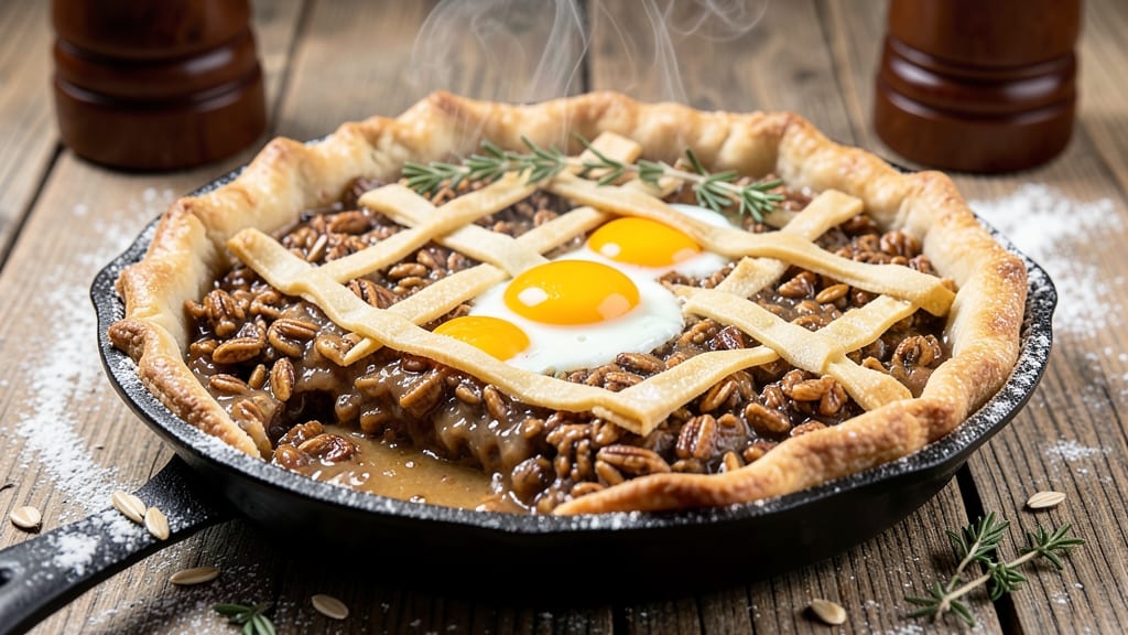 Amish Brown Sugar Pie Recipe: Homestyle Sweetness With Crispy Oat Topping