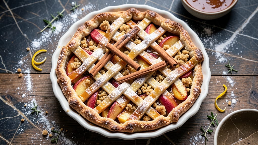 Real Dutch Apple Pie Recipe: Spiced Filling and Buttery Lattice Crunch
