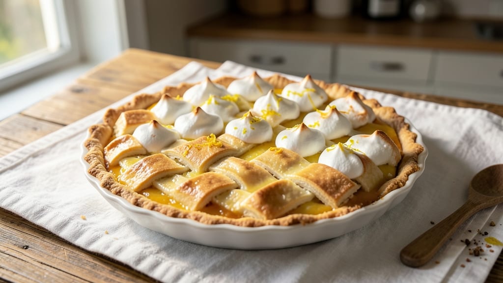 Amazing Lemon Meringue Pie Recipe: Zesty Tartness Meets Cloud-Like Meringue Towers