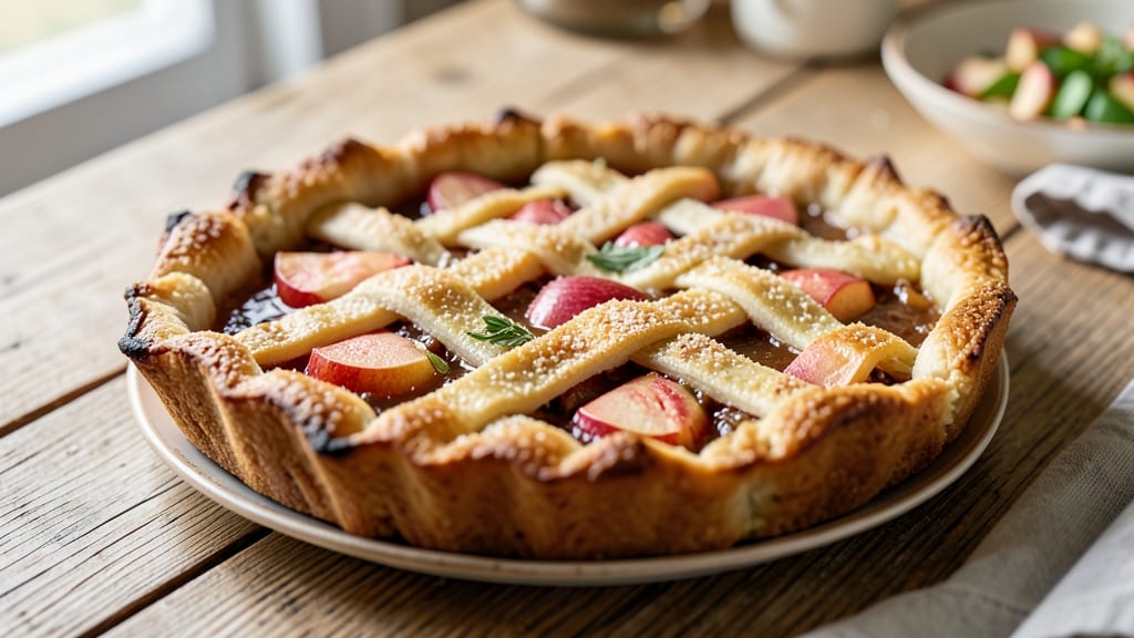 Regular Apple Pie Recipe: Warm Spice and Buttery Lattice Crunch