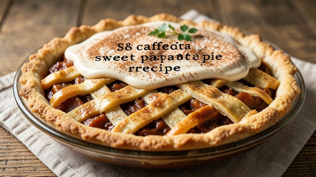 S&S Cafeteria Sweet Potato Pie Recipe: Velvety Spice and Foil-Sealed Crust Brilliance