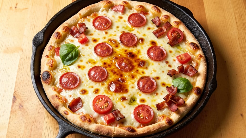 American Pizza Pie Recipe: Sweet and Savory Crust Toppers in One Dish