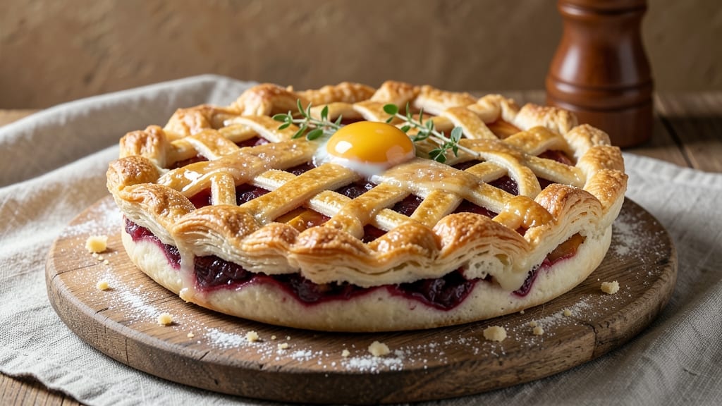 9 Double Crust Pie Recipe: Flaky Lattice Layers Locking in Juice