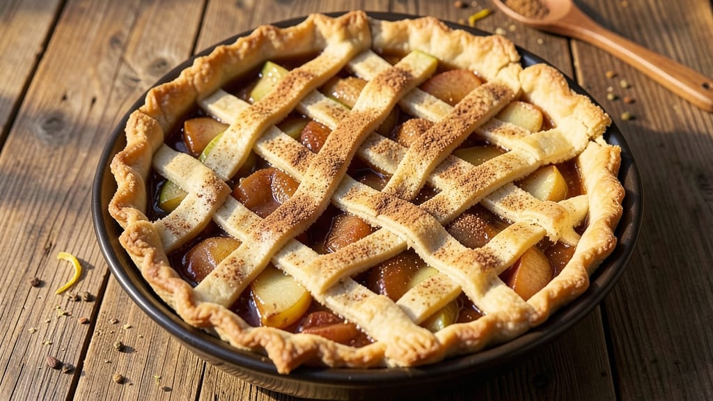 Apple Amber Pie Recipe: Warm Spice and Caramelized Apple Filling