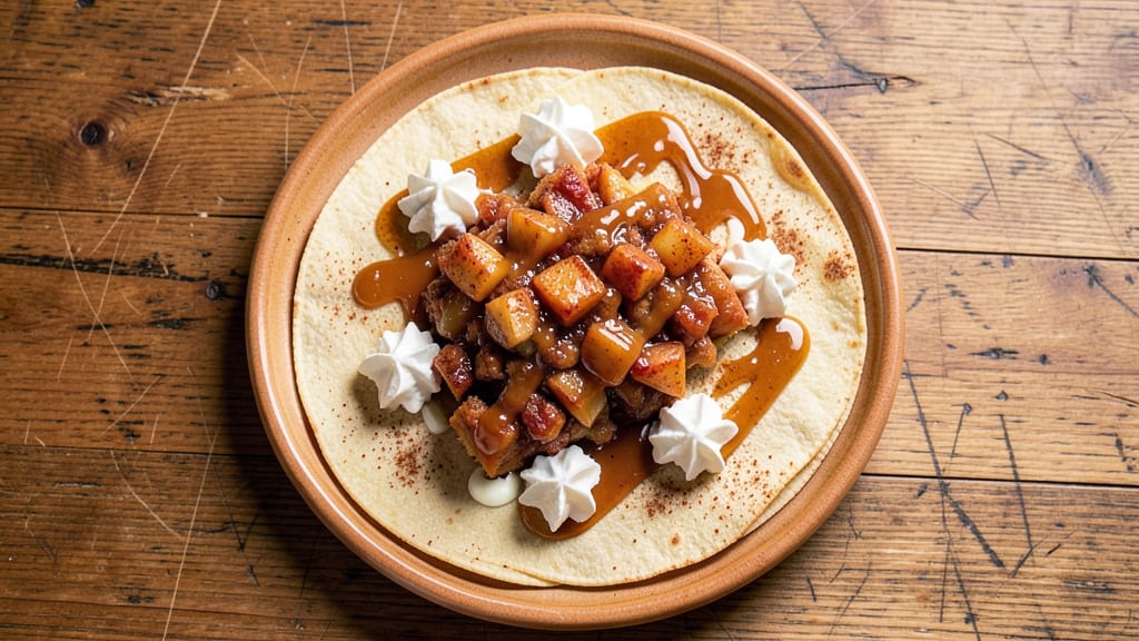 Apple Pie Churro Nachos Recipe: Sweet Spice Crunch With Caramel Drizzle