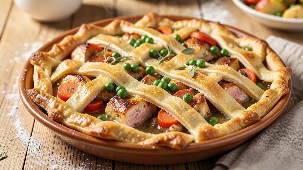 Pot Pie Recipe With Premade Crust: One-Pan Dinner With Foil-Sealed Gravy Magic