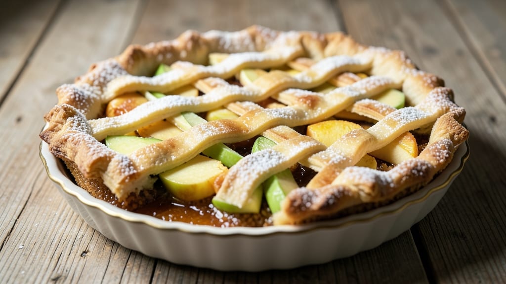 9.5-Inch Apple Pie Recipe: Perfectly Portioned Homestyle Delight
